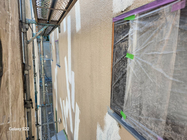 サビ止め・養生・クラック補修